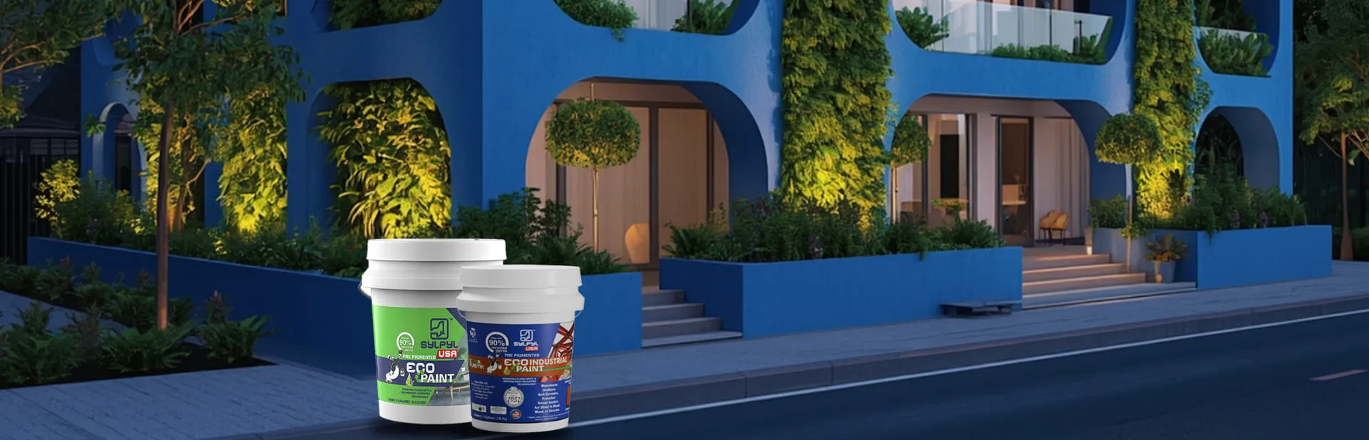Biopaints: Biomass Resins for Sustainable Construction