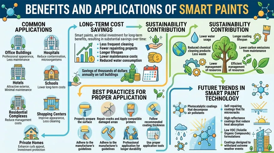 Smart Self-Cleaning Facade Paints